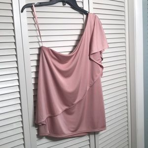 WHBM One-Shoulder Top